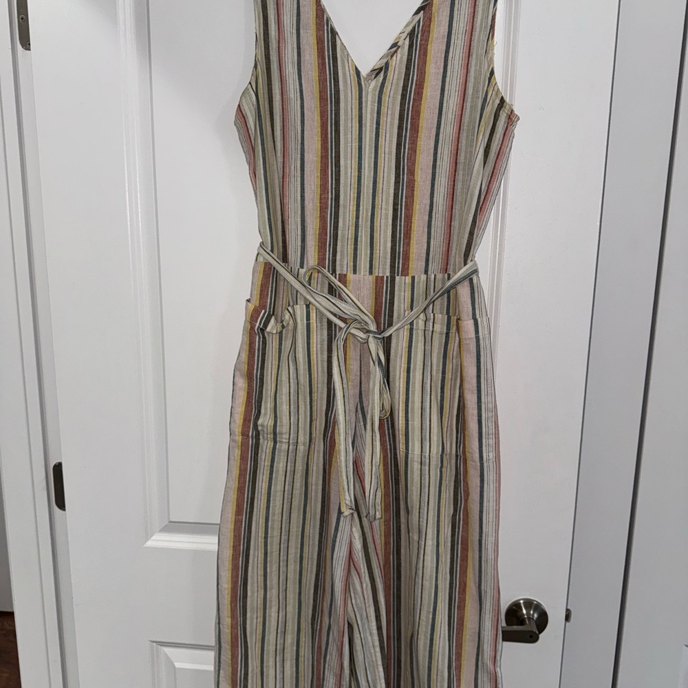 Striped Multicolor Jumpsuit